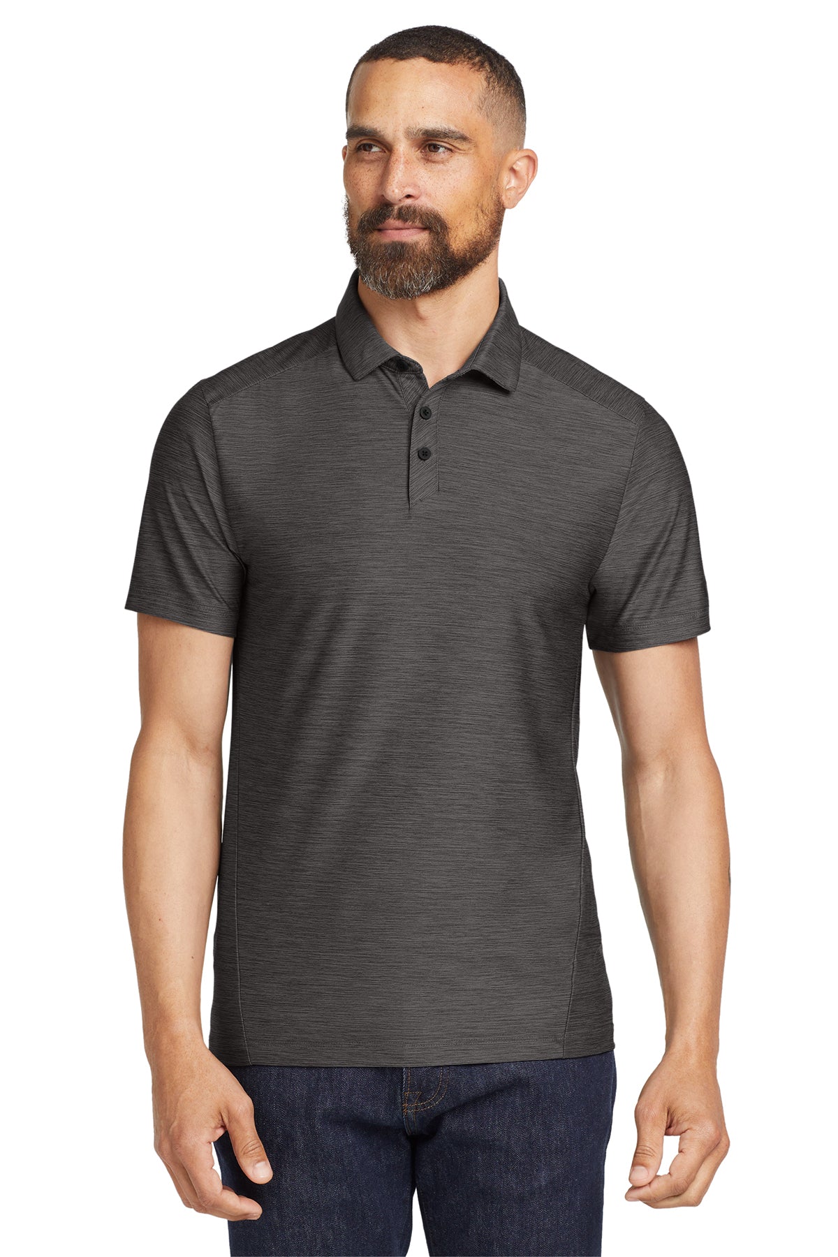 KOMATSU OGIO® Slate Polo - Blacktop