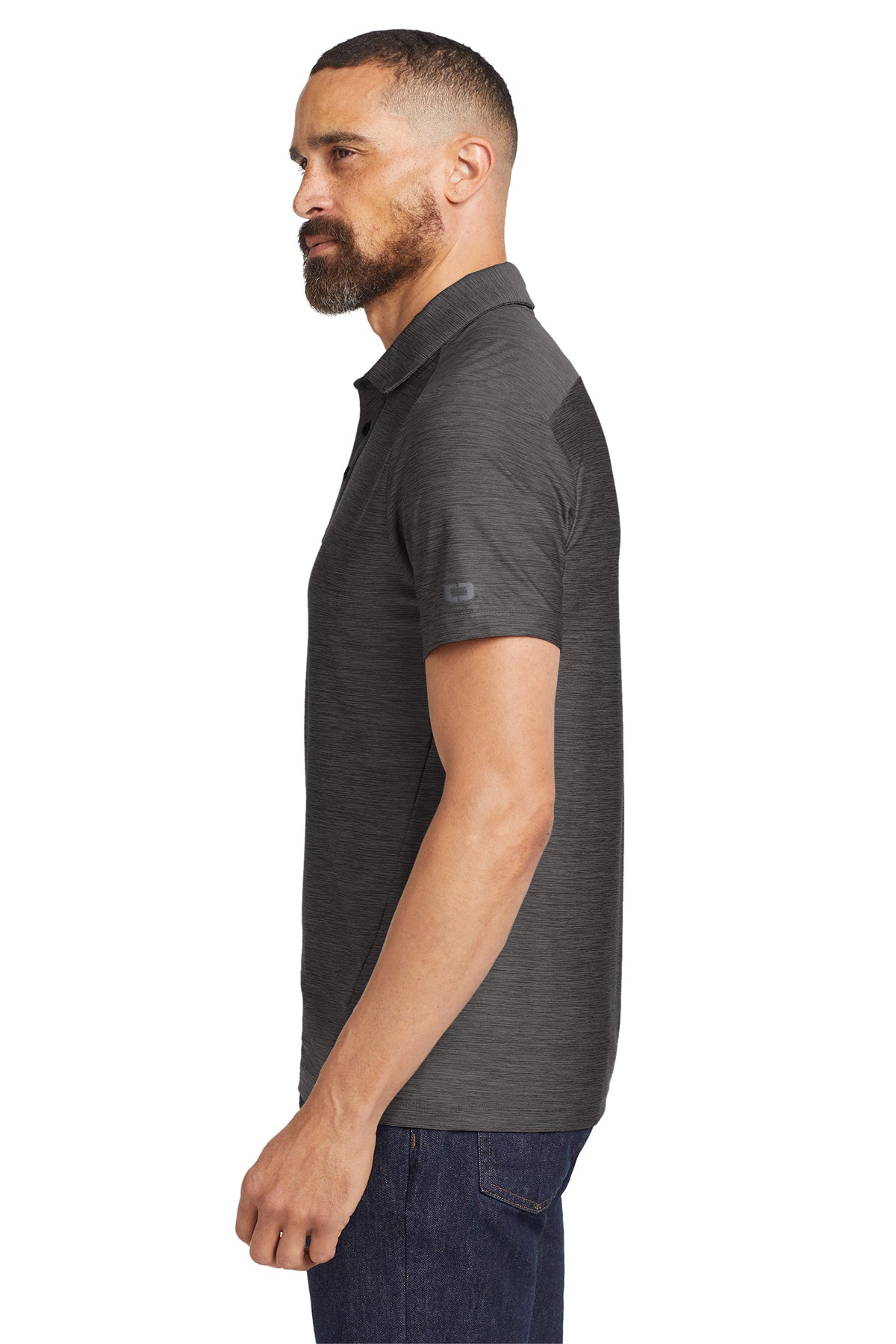 KOMATSU OGIO® Slate Polo - Blacktop