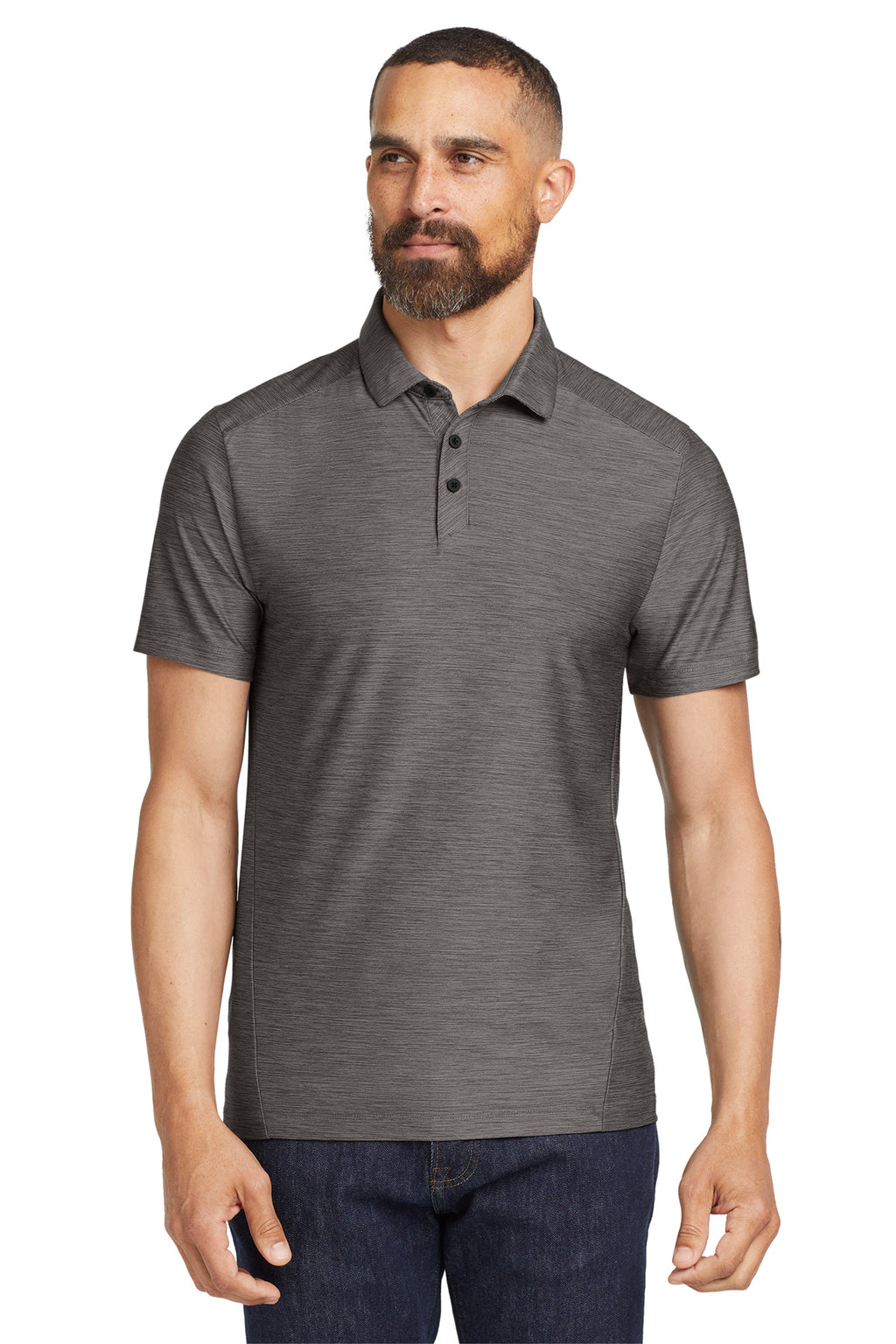 KOMATSU OGIO® Slate Polo - Gear Grey