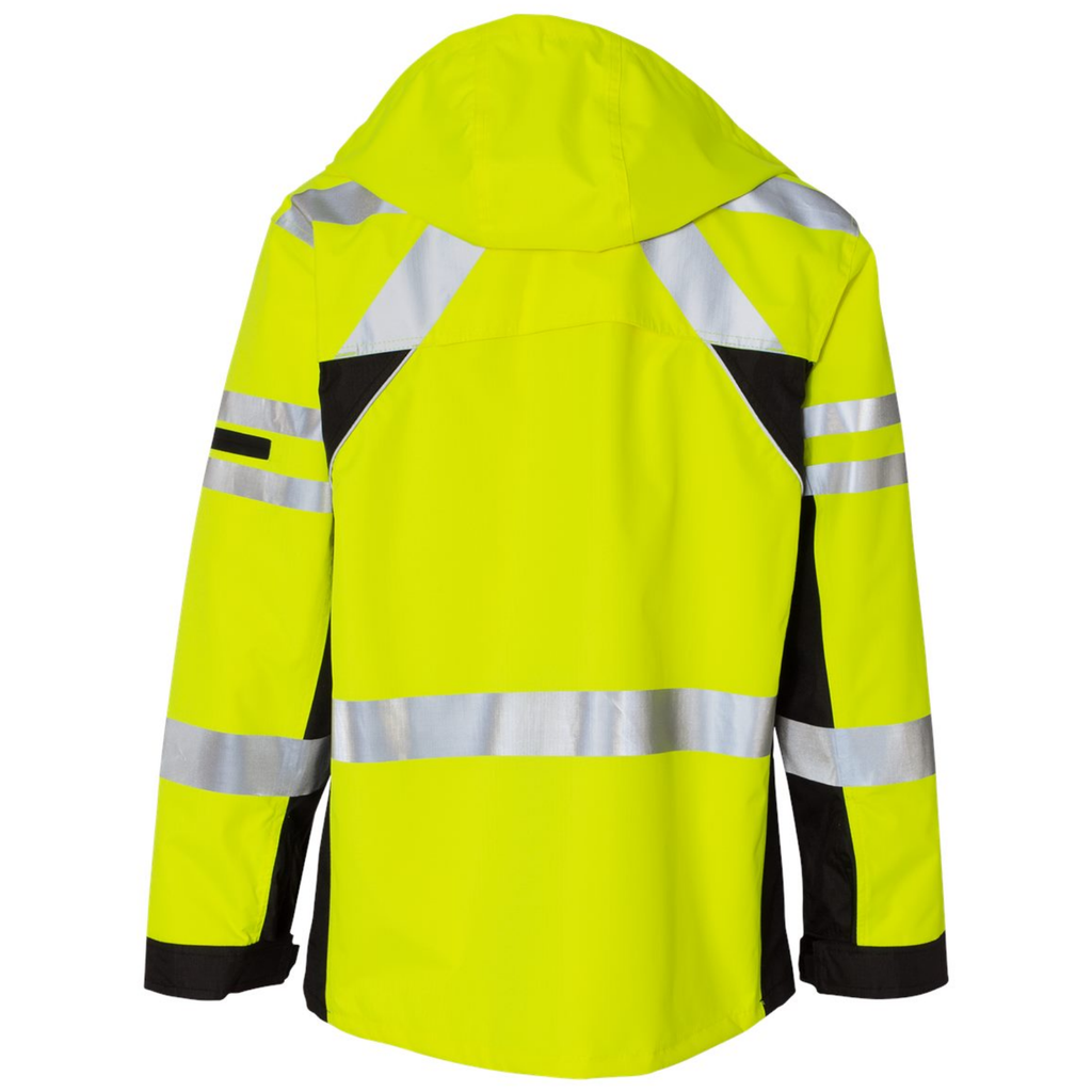 KOMATSU Kishigo Unisex Premium Black Series® 2-In-1 Jacket - Lime