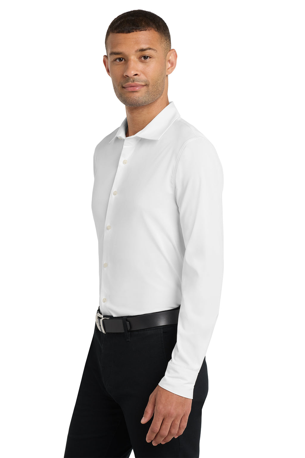 KOMATSU Port Authority® City Stretch Shirt - White