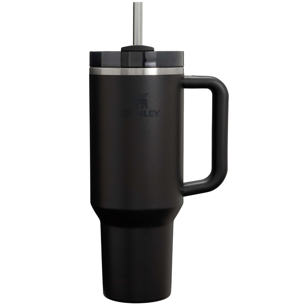 KOMATSU Stanley Quencher H2.O FlowState™ Tumbler 40 oz - Black