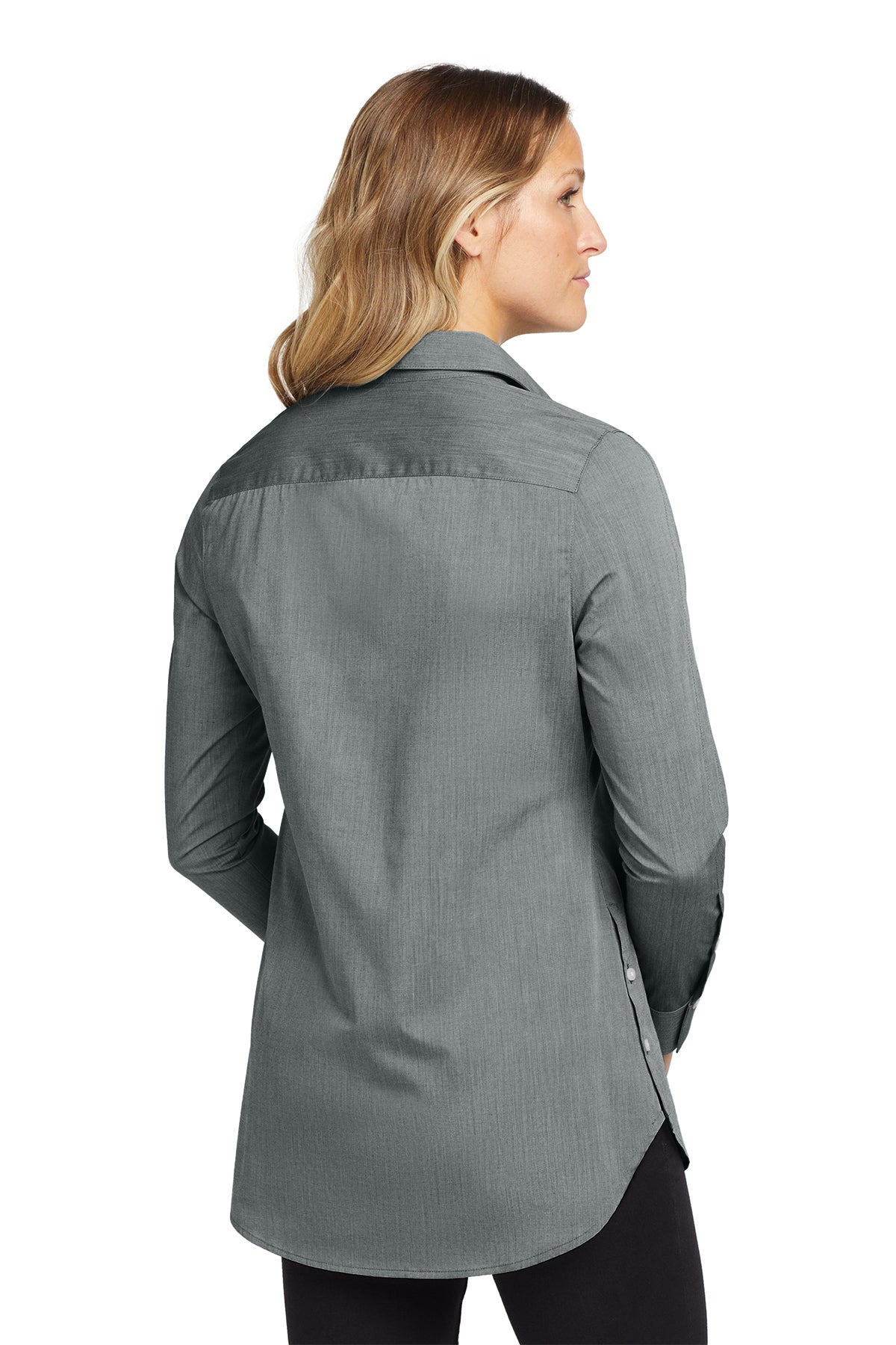 KOMATSU OGIO® Women's Commuter Woven Tunic - Gear Grey Heather