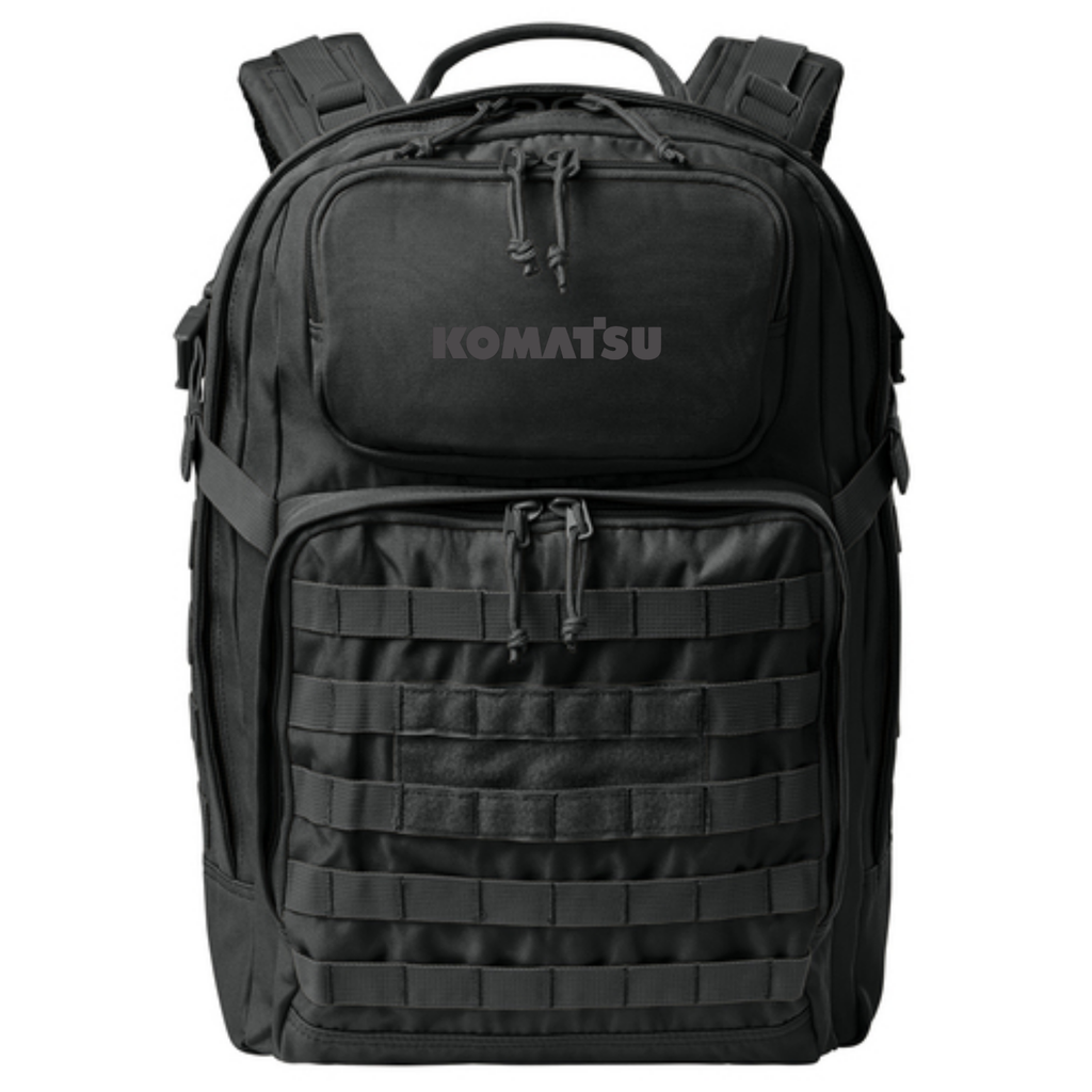KOMATSU CornerStone® Large Tactical Backpack - Black
