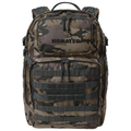 KOMATSU CornerStone® Large Tactical Backpack - Black Ink Camo