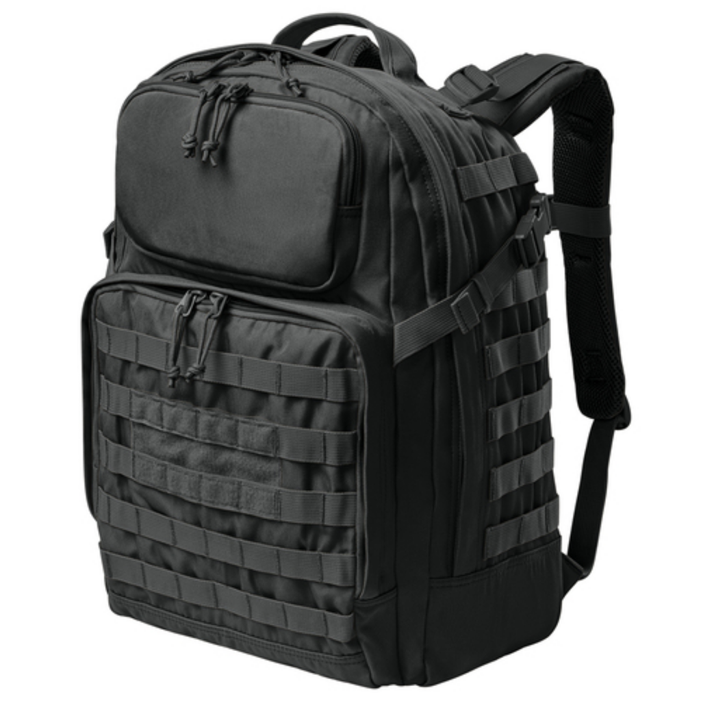 KOMATSU CornerStone® Large Tactical Backpack - Black