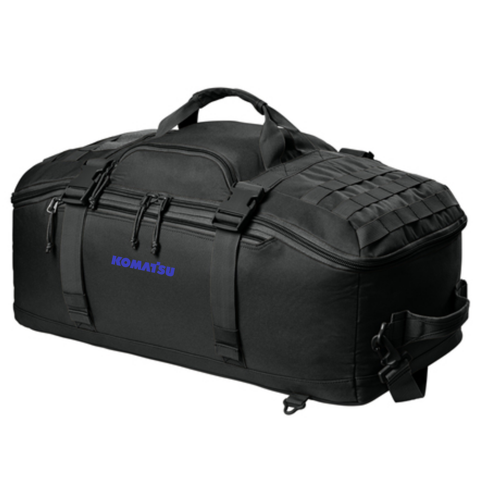 KOMATSU CornerStone® Tactical Barrel Duffel - Black