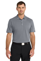 KOMATSU Nike Dri-FIT Micro Pique 2.0 Polo - Cool Grey