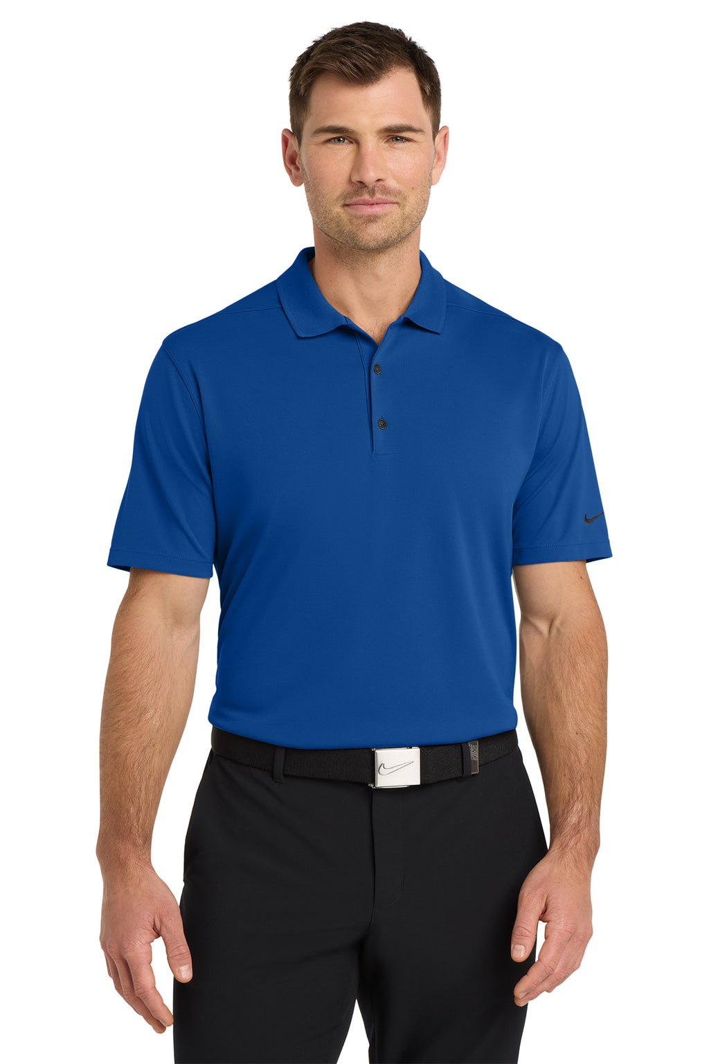 KOMATSU Nike Dri-FIT Micro Pique 2.0 Polo - Gym Blue