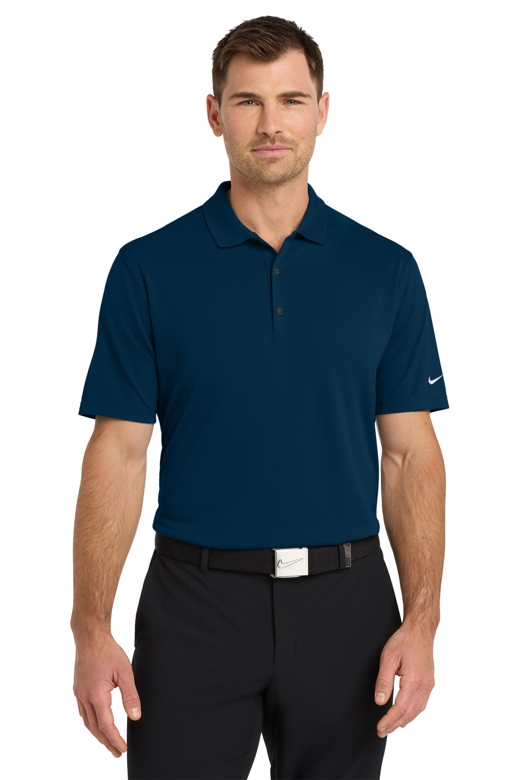 KOMATSU Nike Dri-FIT Micro Pique 2.0 Polo - Navy