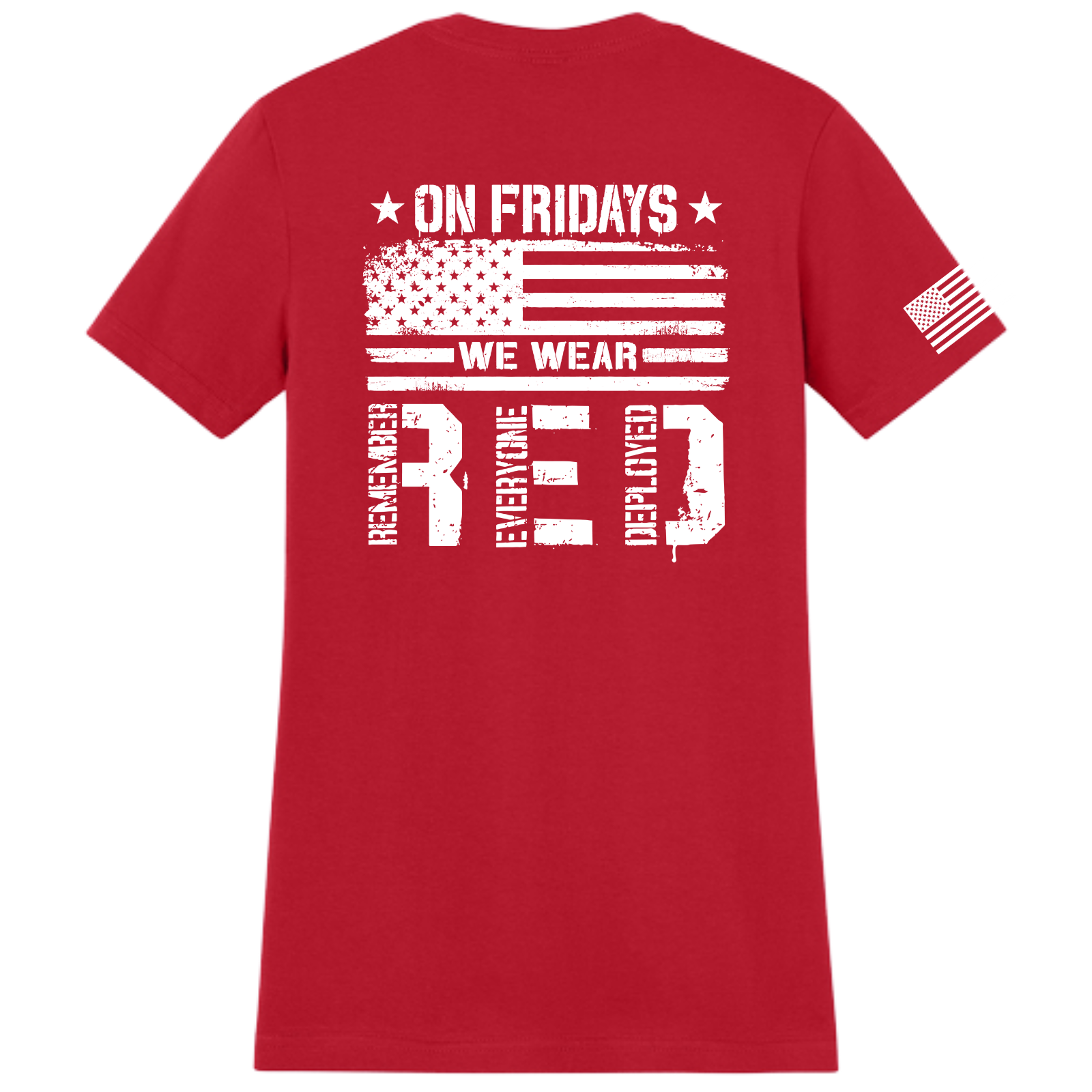 KOMATSU RED Gildan Softstyle® Women's Midweight Tee - Red