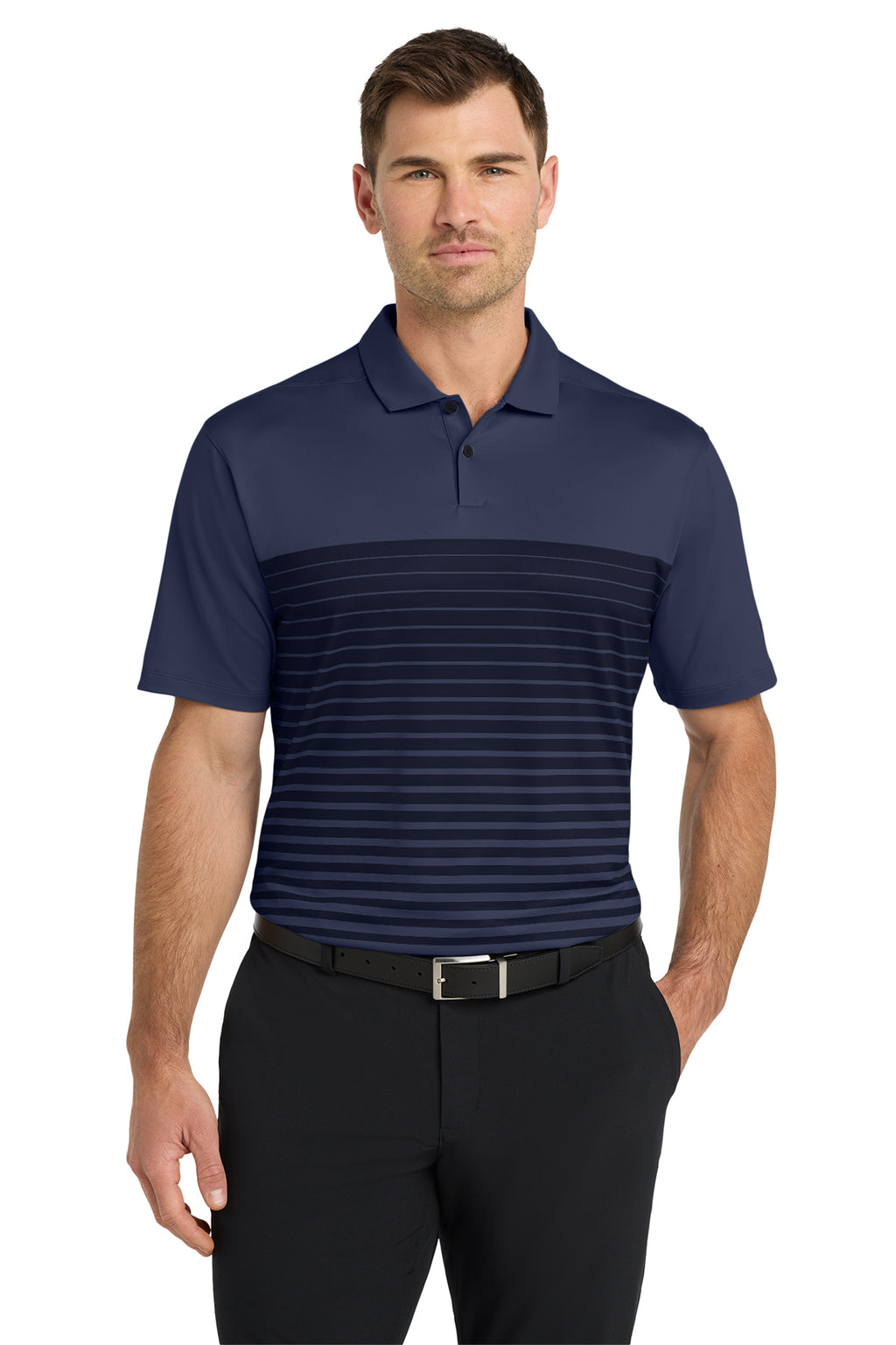 KOMATSU Nike Dri-FIT Vapor Block Polo - Midnight Navy