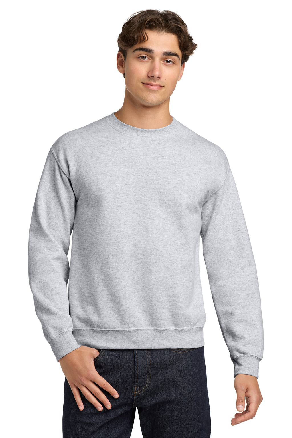 KOMATSU FLAG Gildan® Heavy Blend™ Crewneck Sweatshirt - Ash