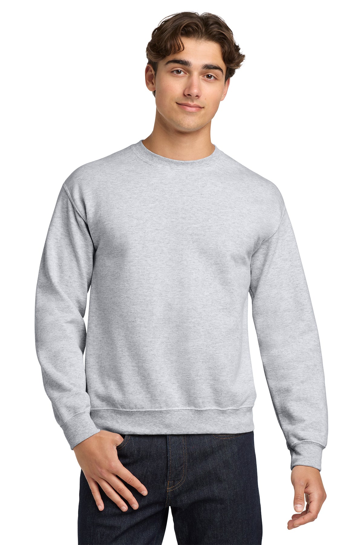 KOMATSU FLAG Gildan® Heavy Blend™ Crewneck Sweatshirt - Ash