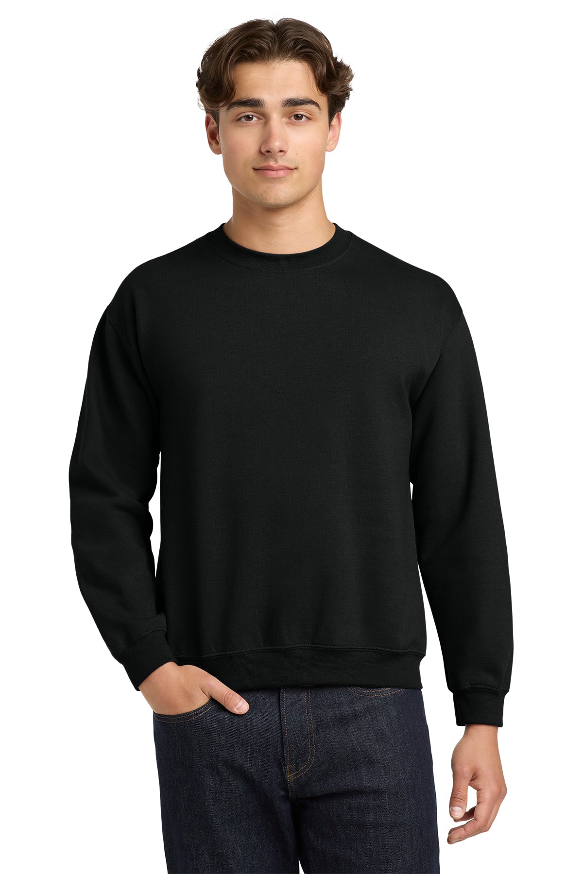 KOMATSU FLAG Gildan® Heavy Blend™ Crewneck Sweatshirt - Black