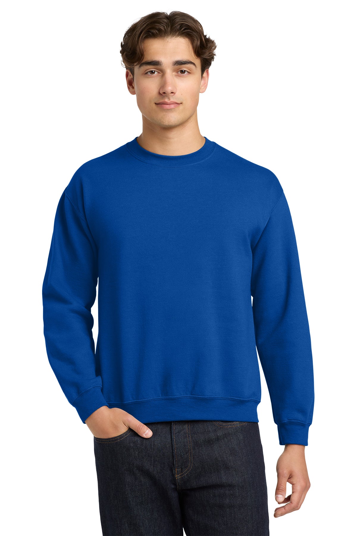 KOMATSU FLAG Gildan® Heavy Blend™ Crewneck Sweatshirt - Royal