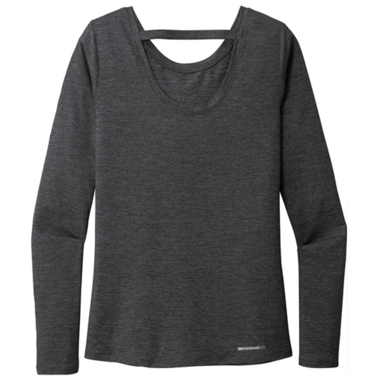 KOMATSU OGIO® Women's Force Long Sleeve Tee - Blacktop Heather