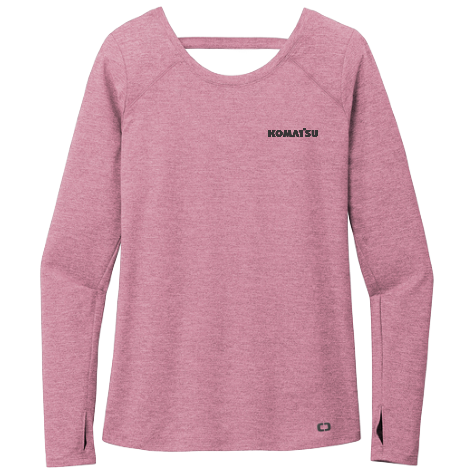 KOMATSU OGIO® Women's Force Long Sleeve Tee - Lilac Heather