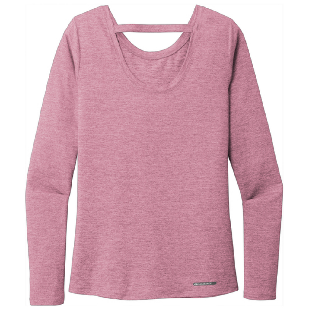KOMATSU OGIO® Women's Force Long Sleeve Tee - Lilac Heather