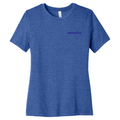 KOMATSU BELLA+CANVAS® Women’s Relaxed Triblend Tee - Blue