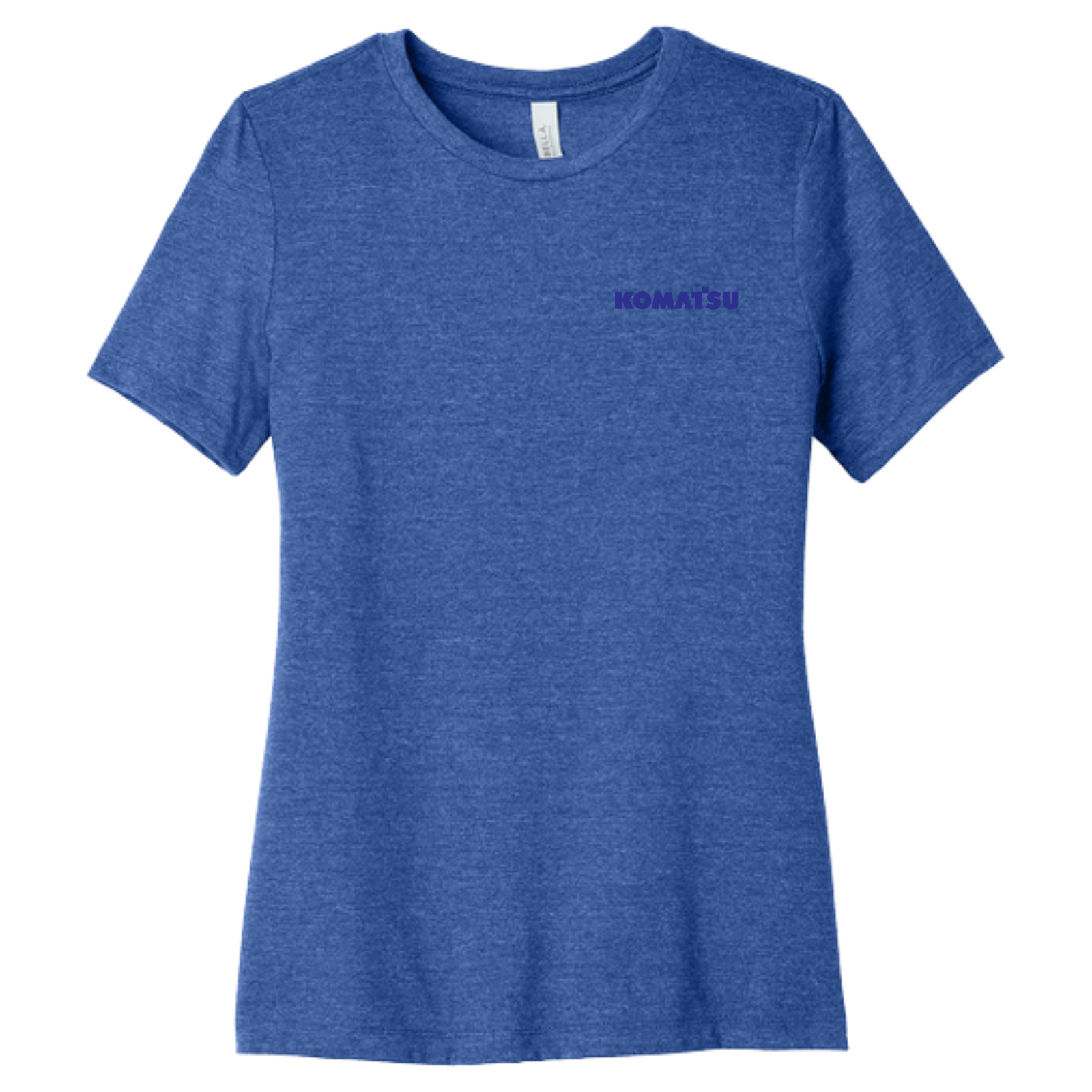 KOMATSU BELLA+CANVAS® Women’s Relaxed Triblend Tee - Blue