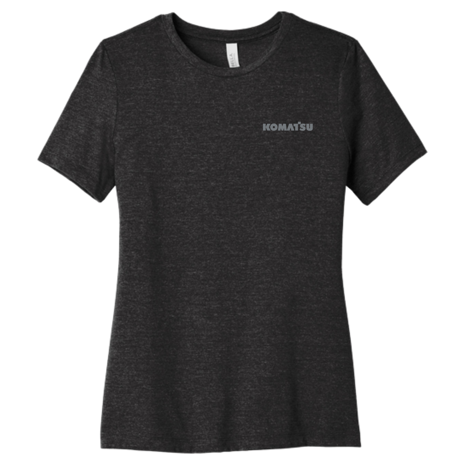 KOMATSU BELLA+CANVAS® Women’s Relaxed Triblend Tee - Black