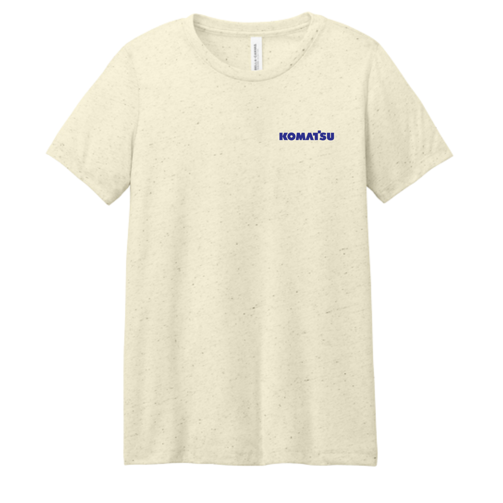 KOMATSU BELLA+CANVAS® Women’s Relaxed Triblend Tee - Oatmeal