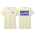 KOMATSU FLAG BELLA+CANVAS® Women’s Relaxed Triblend Tee - Oatmeal