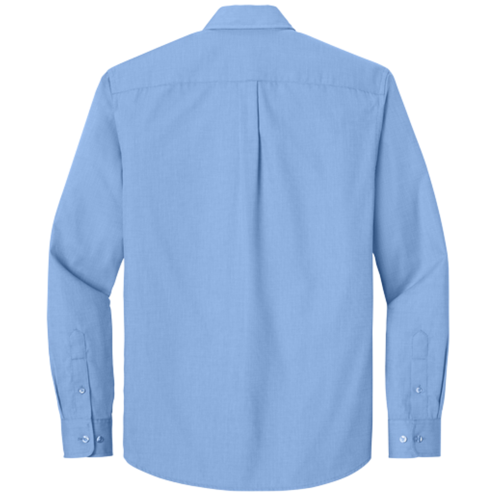 KOMATSU Port Authority® Long Sleeve Nailhead Easy Care Shirt - Swiss Blue