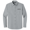 KOMATSU Port Authority® Long Sleeve Nailhead Easy Care Shirt - Gusty Grey