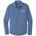 KOMATSU Port Authority® City Stretch Shirt - True Blue/White