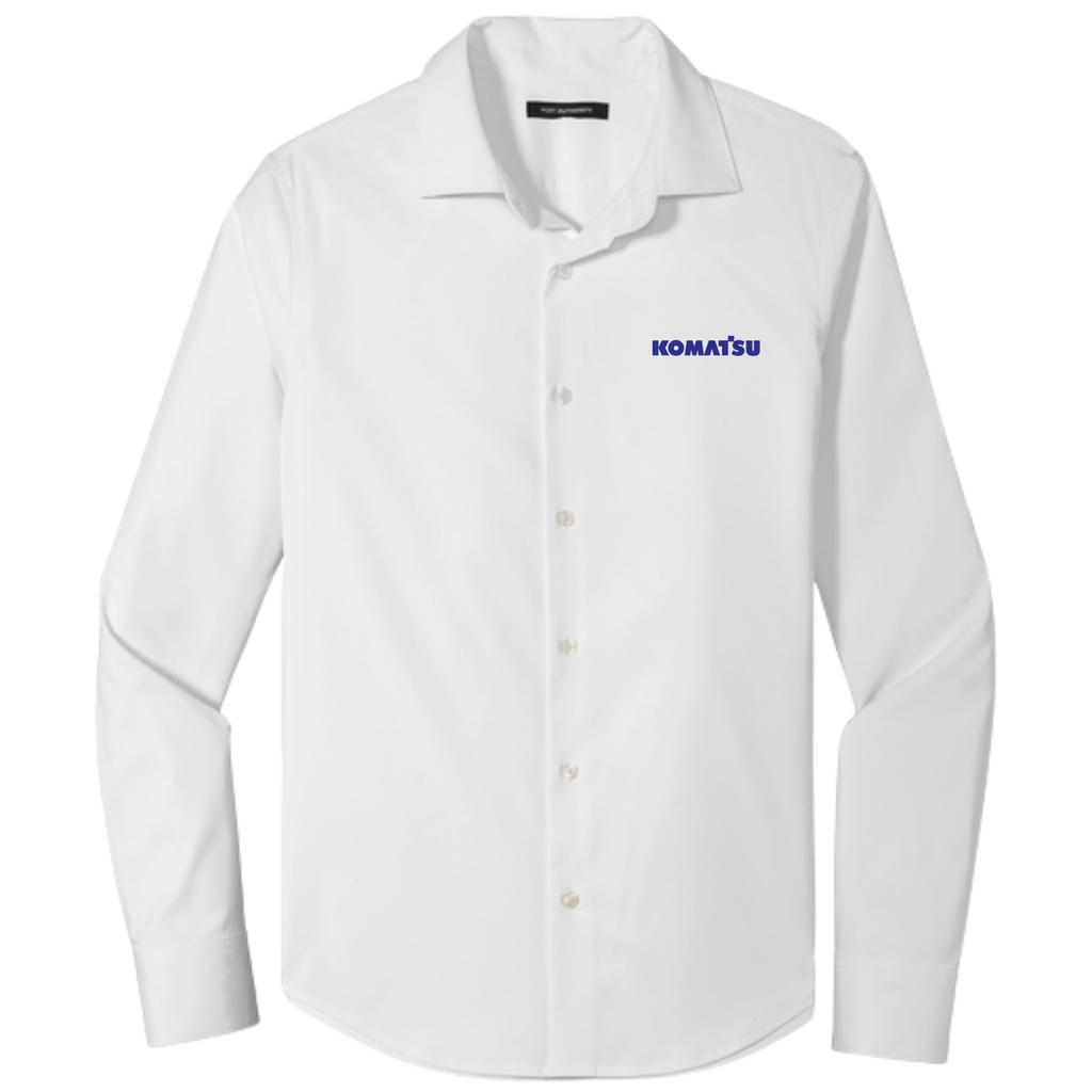 KOMATSU Port Authority® City Stretch Shirt - White