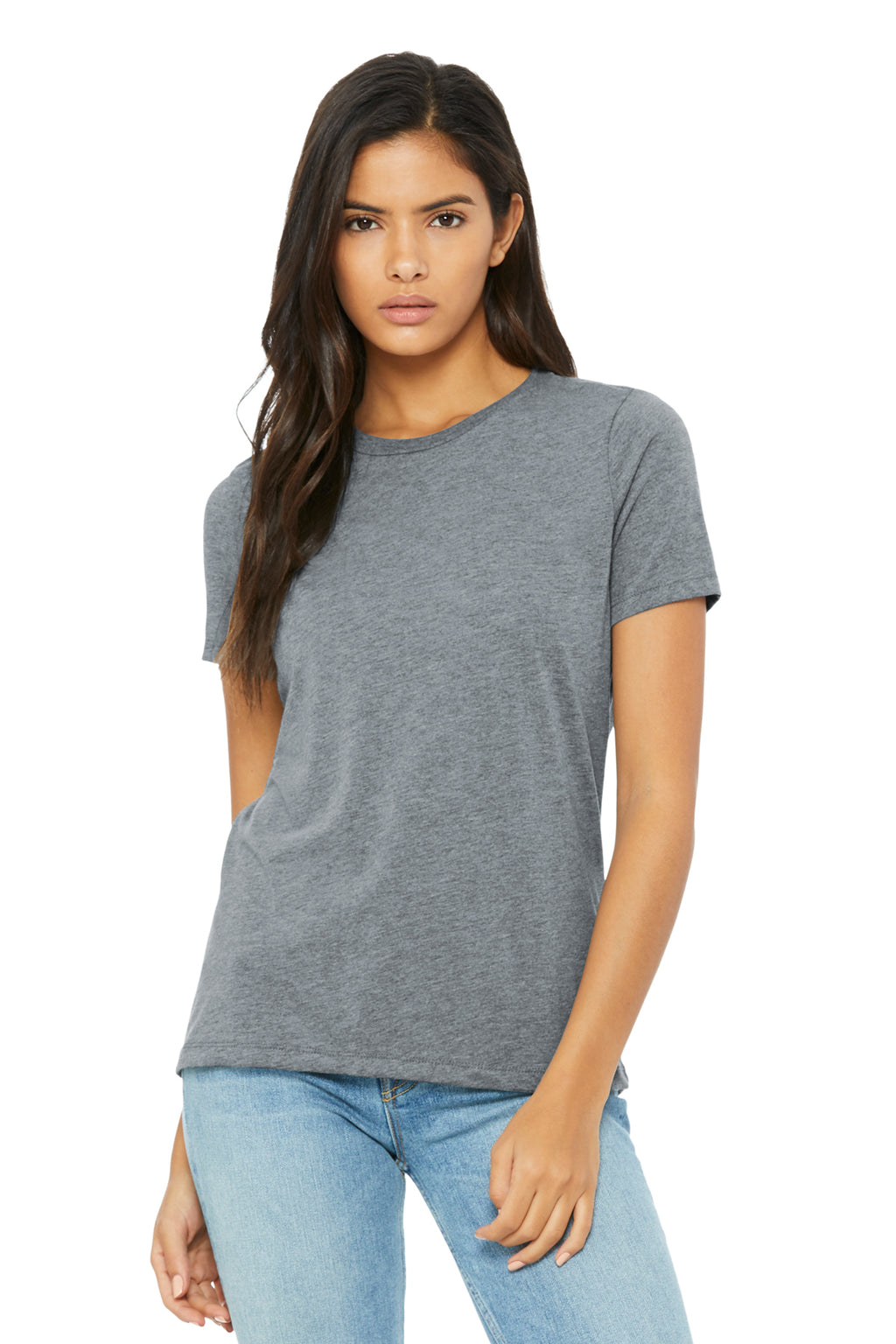 KOMATSU BELLA+CANVAS® Women’s Relaxed Triblend Tee - Athletic Grey