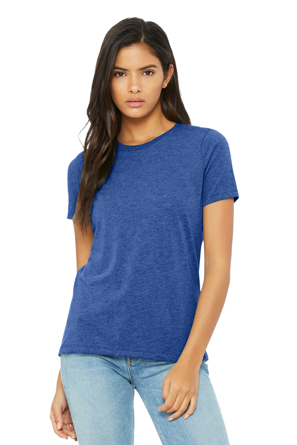 KOMATSU BELLA+CANVAS® Women’s Relaxed Triblend Tee - Blue