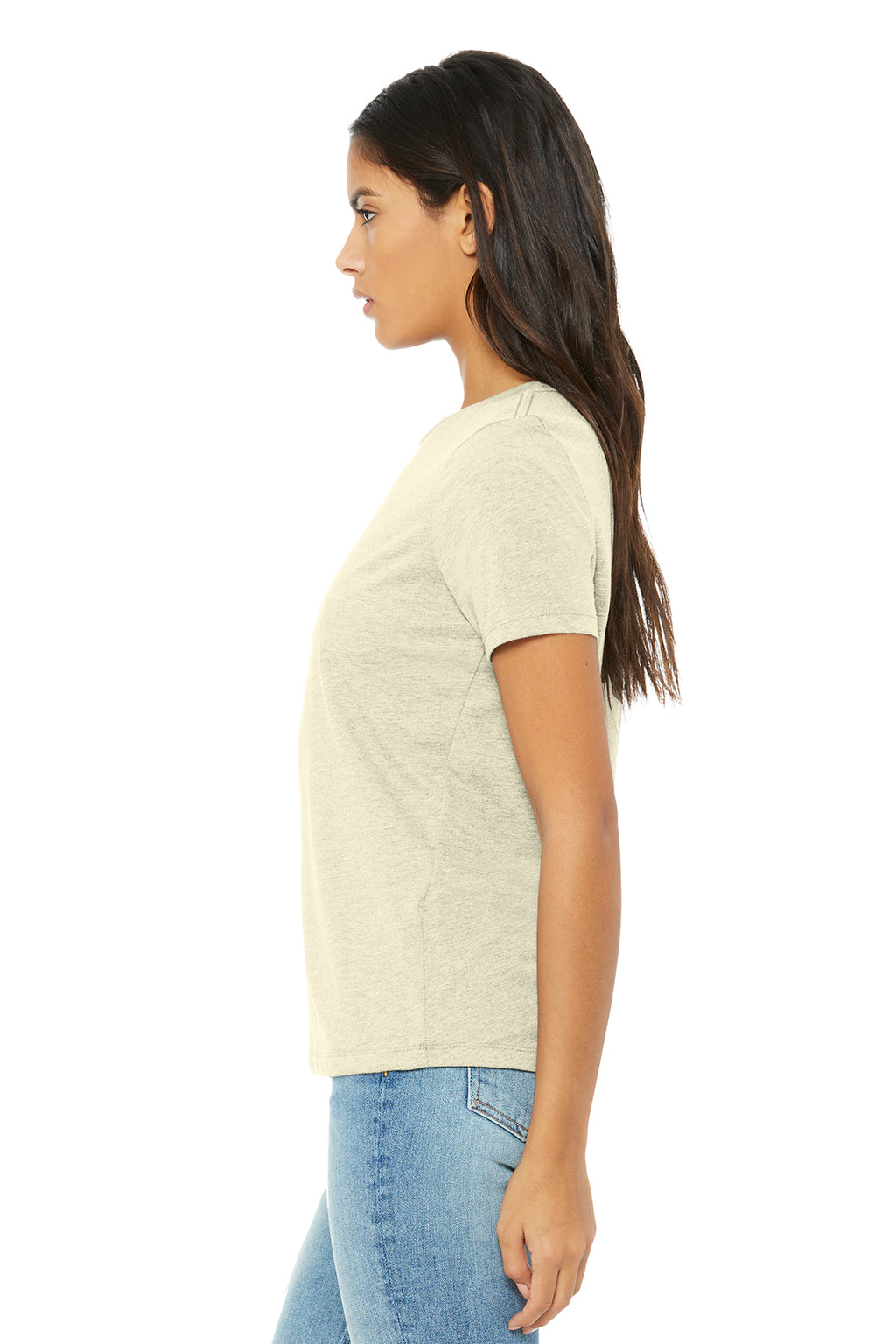 KOMATSU FLAG BELLA+CANVAS® Women’s Relaxed Triblend Tee - Oatmeal