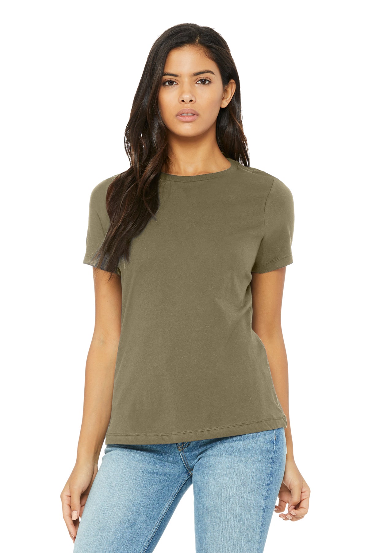 KOMATSU BELLA+CANVAS® Women’s Relaxed Triblend Tee - Olive
