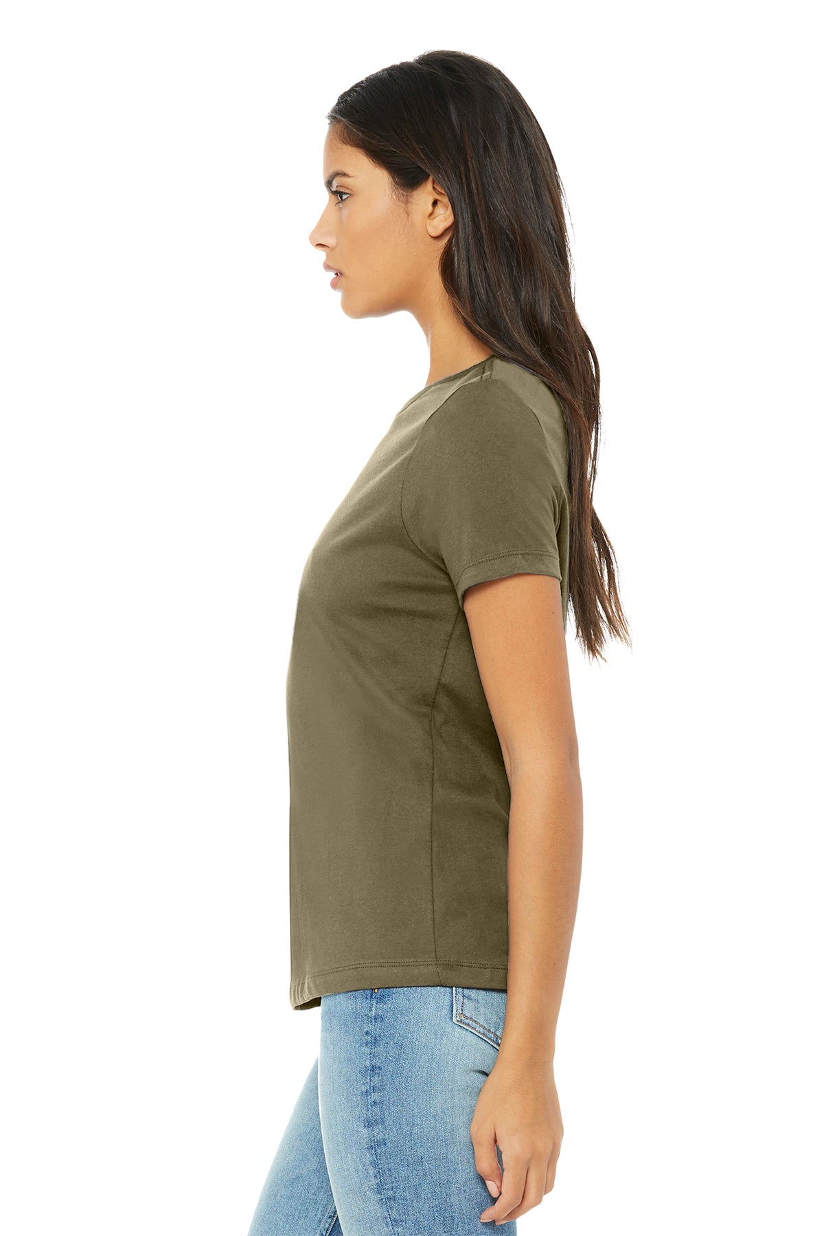 KOMATSU BELLA+CANVAS® Women’s Relaxed Triblend Tee - Olive