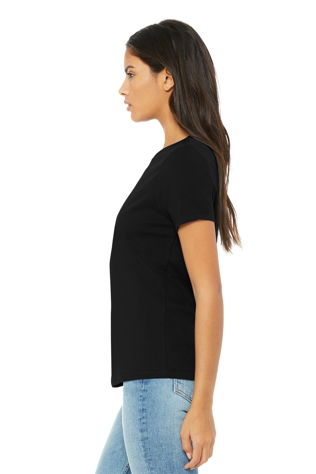 KOMATSU BELLA+CANVAS® Women’s Relaxed Triblend Tee - Black