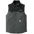 KOMATSU Carhartt® Montana Rugged Flex® Duck Vest - Black/Shadow Grey (COMING SOON!)
