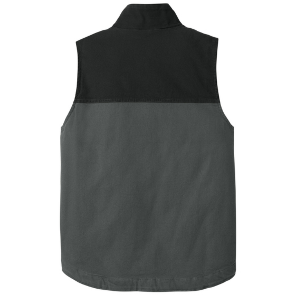 KOMATSU Carhartt® Montana Rugged Flex® Duck Vest - Black/Shadow Grey (COMING SOON!)