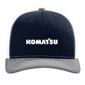 KOMATSU Richardson Trucker Cap - Navy/White/Grey