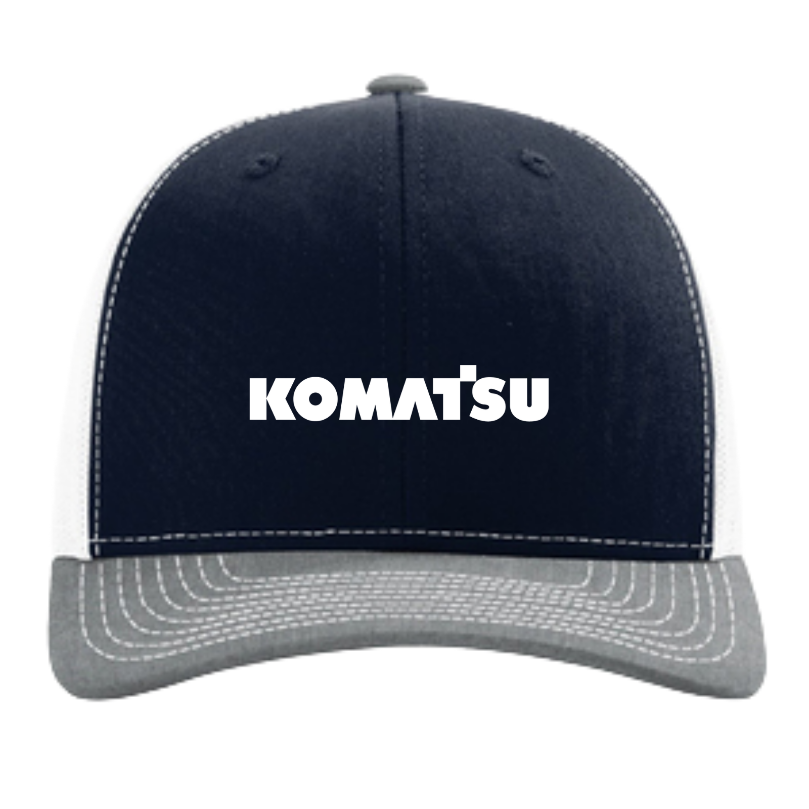 KOMATSU Richardson Trucker Cap - Navy/White/Grey