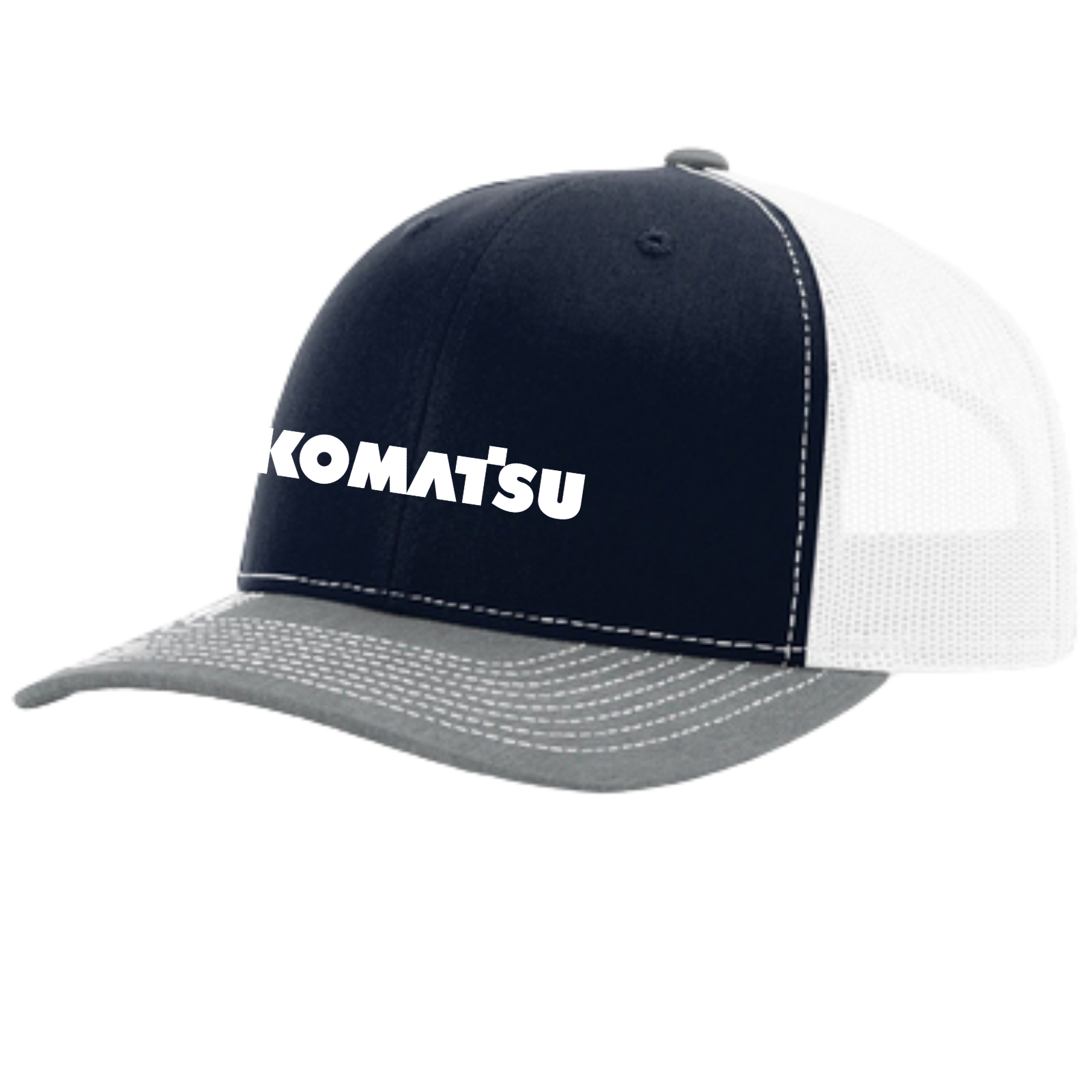 KOMATSU Richardson Trucker Cap - Navy/White/Grey