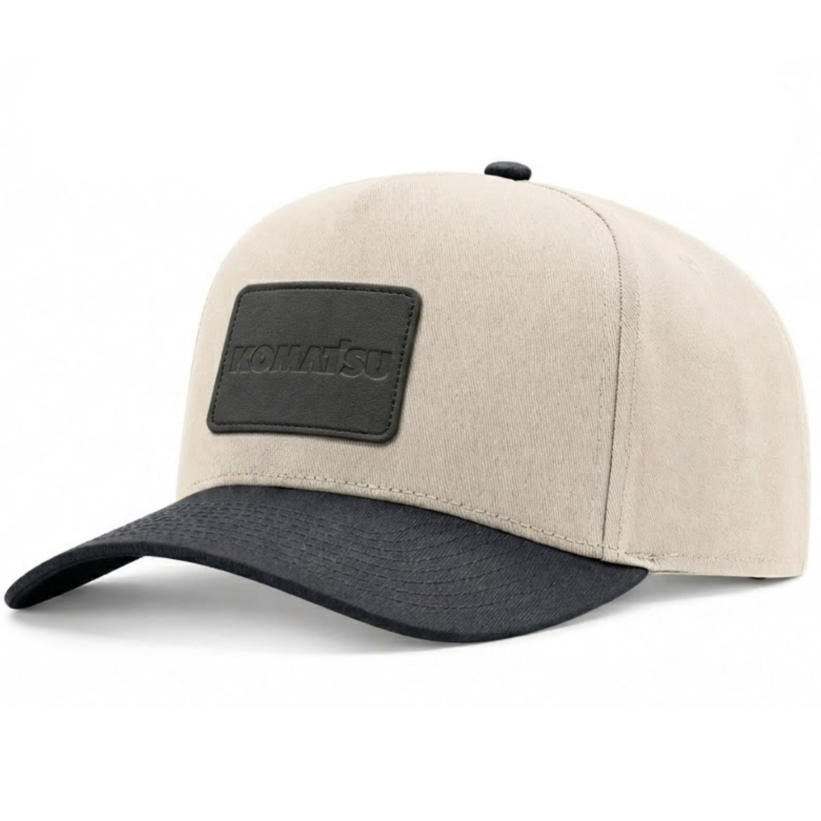 KOMATSU Richardson Full Fabric 5-Panel Champ - Cream/Navy