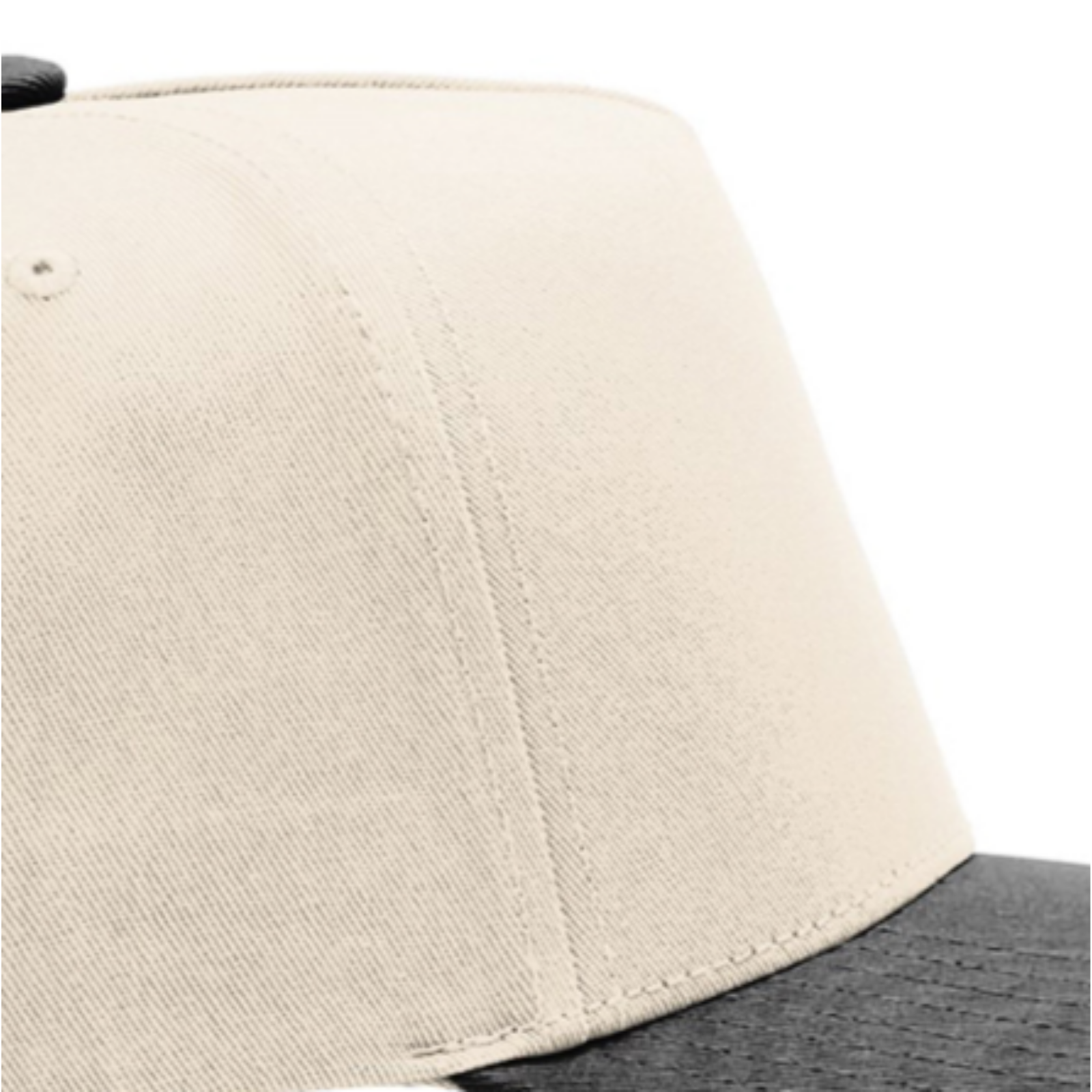 KOMATSU Richardson Full Fabric 5-Panel Champ - Cream/Black