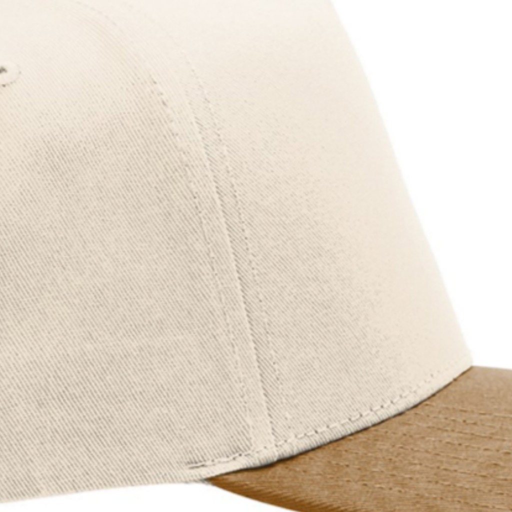 KOMATSU Richardson Full Fabric 5-Panel Champ - Cream/Caramel