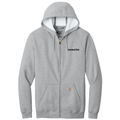 KOMATSU Carhartt® Midweight Hooded Zip-Front Sweatshirt - Heather Grey