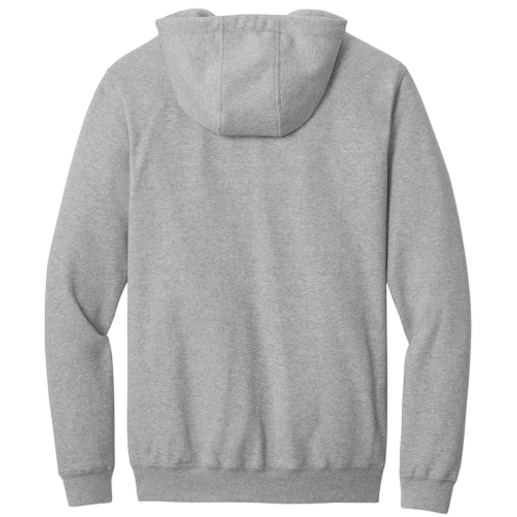 KOMATSU Carhartt® Midweight Hooded Zip-Front Sweatshirt - Heather Grey