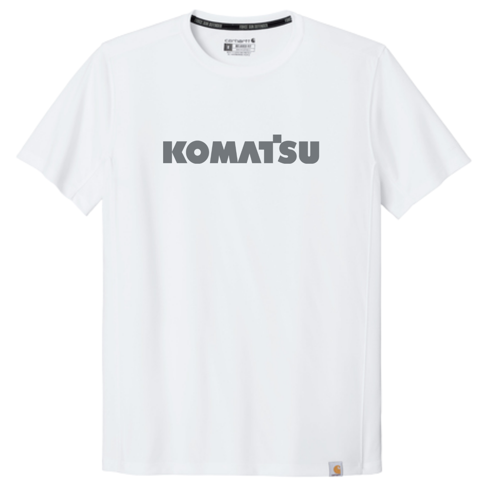 KOMATSU Carhartt Force® Sun Defender™ Short Sleeve T-Shirt - White