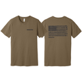 KOMATSU FLAG BELLA+CANVAS® Unisex Jersey Short Sleeve Tee - Vintage Brown